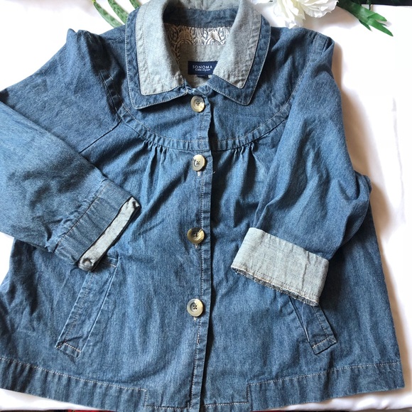 Sonoma JACKET size L  Sleeved 3/4 - Picture 3 of 8